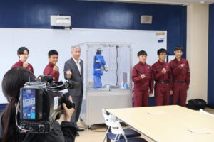 高校生ロボットSIリーグ 九州産業高校をサポートします